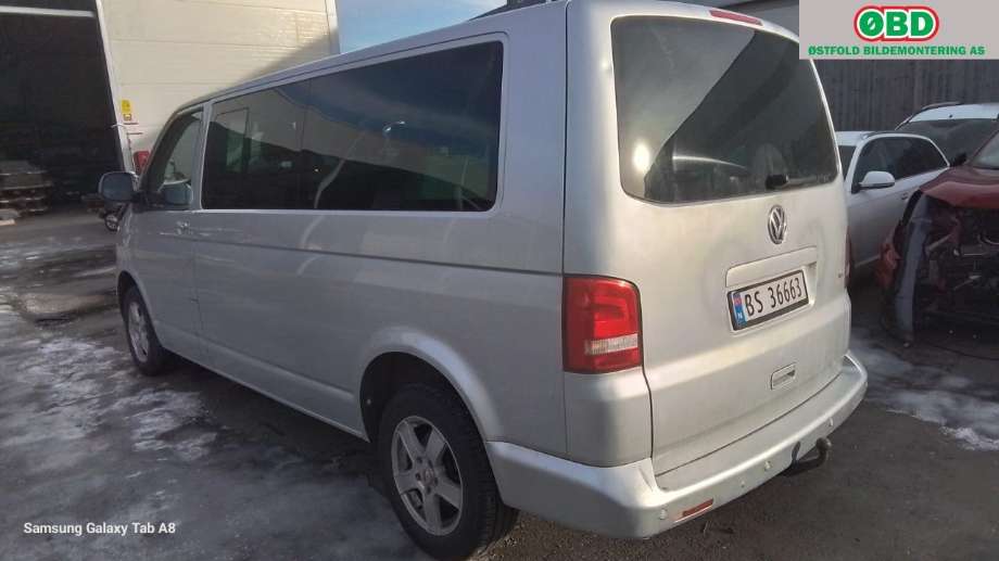 VW Transporter / Caravelle 2009-2015 (Fase 2) (T5) (T5), Motorkode: CAAB, Girkassekode: 