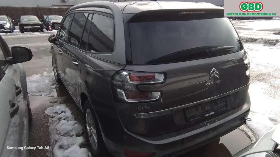 Citroën C4, Picasso 2013-2018 (Type II) , Motorkode: 5GZ, Girkassekode: 