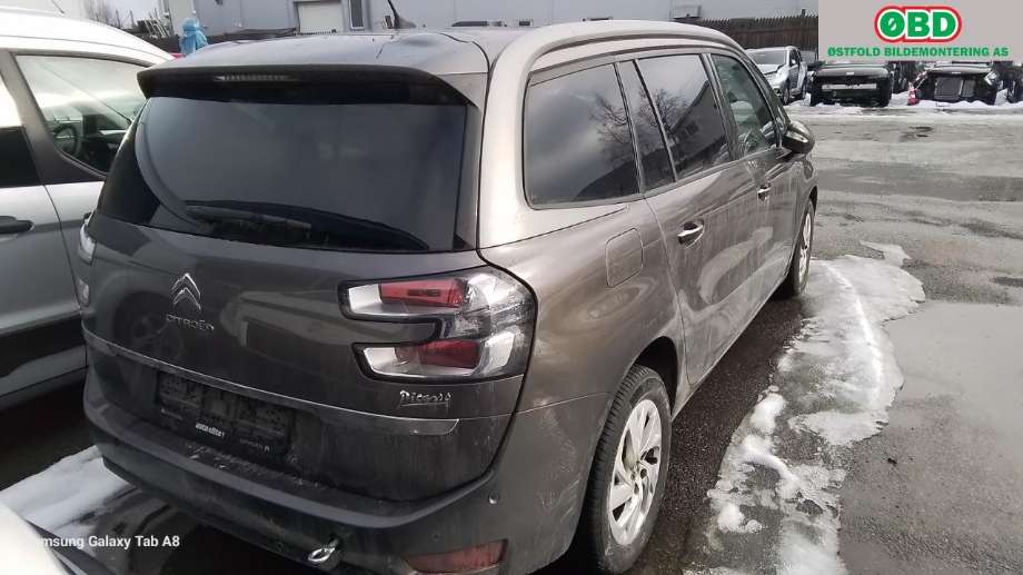 Citroën C4, Picasso 2013-2018 (Type II) , Motorkode: 5GZ, Girkassekode: 