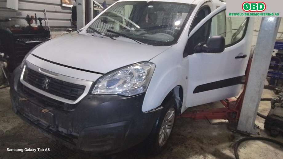 Peugeot Partner 2015-2019 (Type II, Fase 2) , Motorkode: BHW, Girkassekode: 