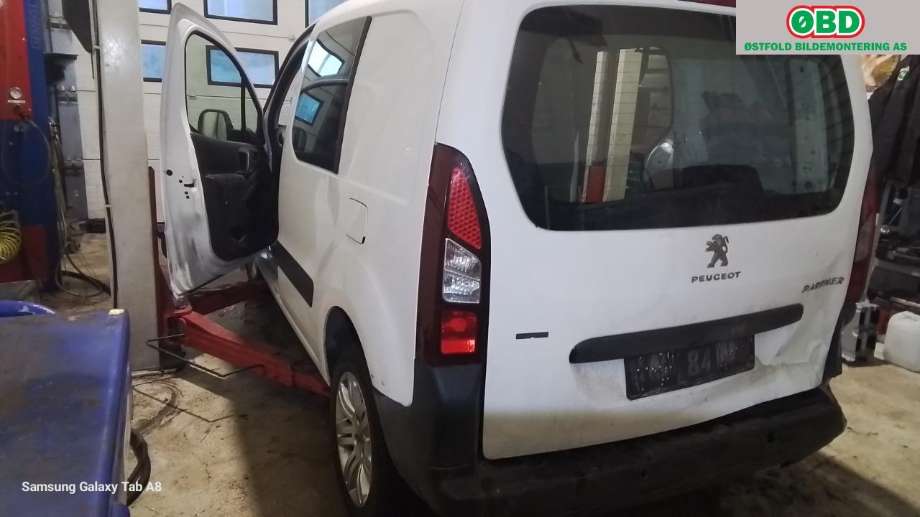 Peugeot Partner 2015-2019 (Type II, Fase 2) , Motorkode: BHW, Girkassekode: 