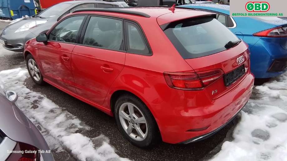 Audi A3 2016-2020 (Type III, Fase 2) , Motorkode: CUKB;CXUA, Girkassekode: 
