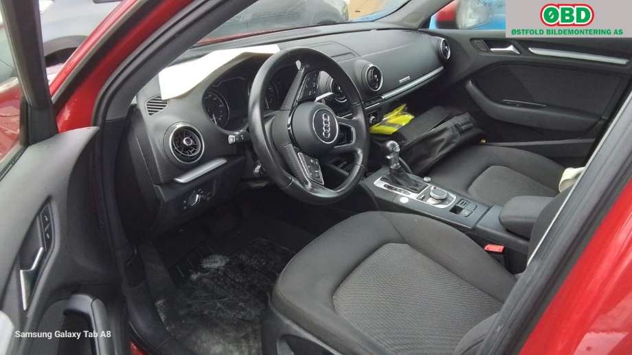 Audi A3 2016-2020 (Type III, Fase 2) , Motorkode: CUKB;CXUA, Girkassekode: 