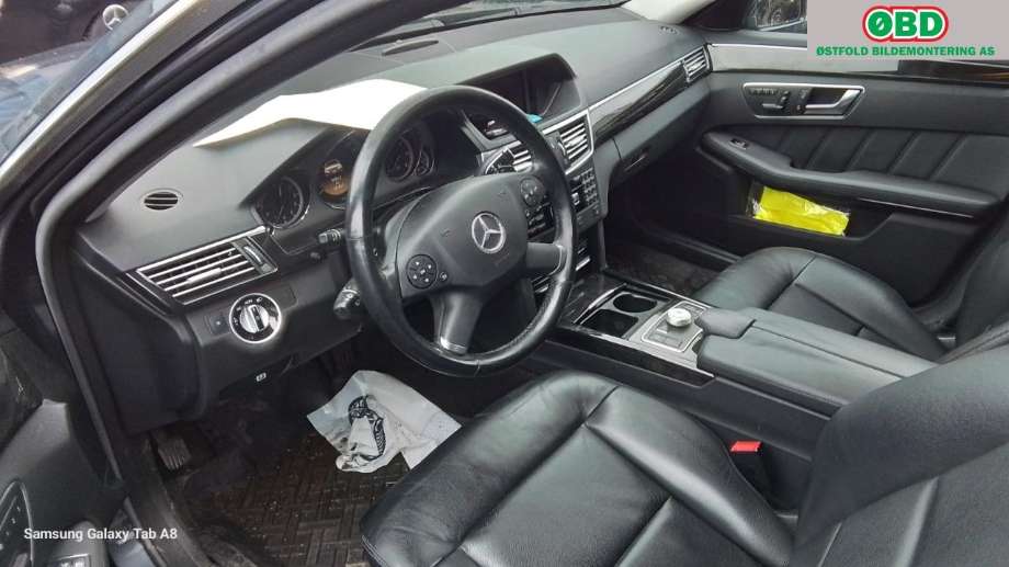 Mercedes E-Klasse 2009-2013 (Fase 1) (W212) (W212), Motorkode: OM651.924, Girkassekode: 