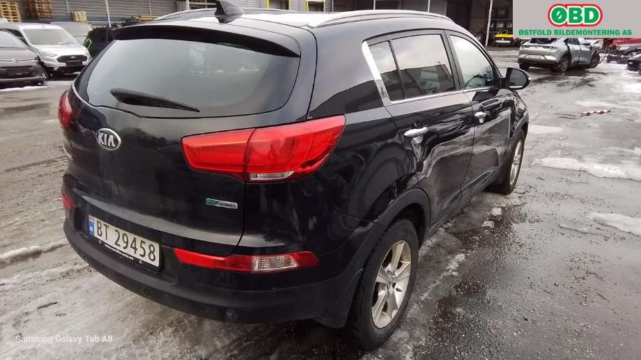 Kia Sportage 2010-2016 (Type III) , Motorkode: D4FD, Girkassekode: 