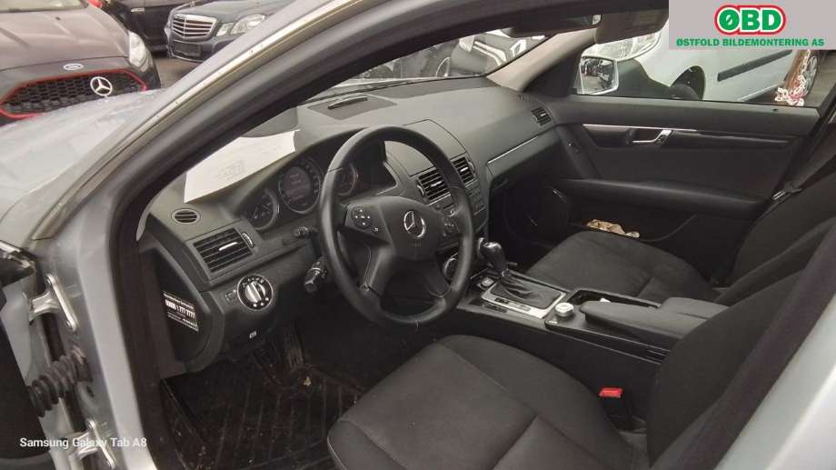 Mercedes C-Klasse 2007-2011 (Fase 1) (W204) (W204), Motorkode: OM646.811, Girkassekode: