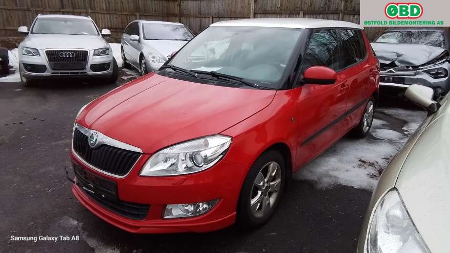 Škoda Fabia 2010-2014 (Type II, Fase 2) , Motorkode: CBZA, Girkassekode: 