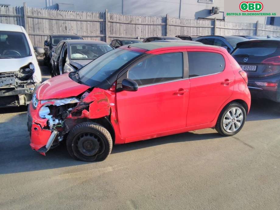 Citroën C1 2014-->> (Type II) , Motorkode: CFB, Girkassekode: 