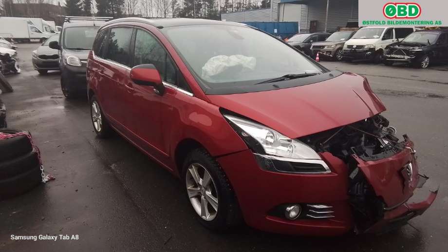 Peugeot 5008 2010-2017 (Type I) , Motorkode: 9HR, Girkassekode: 