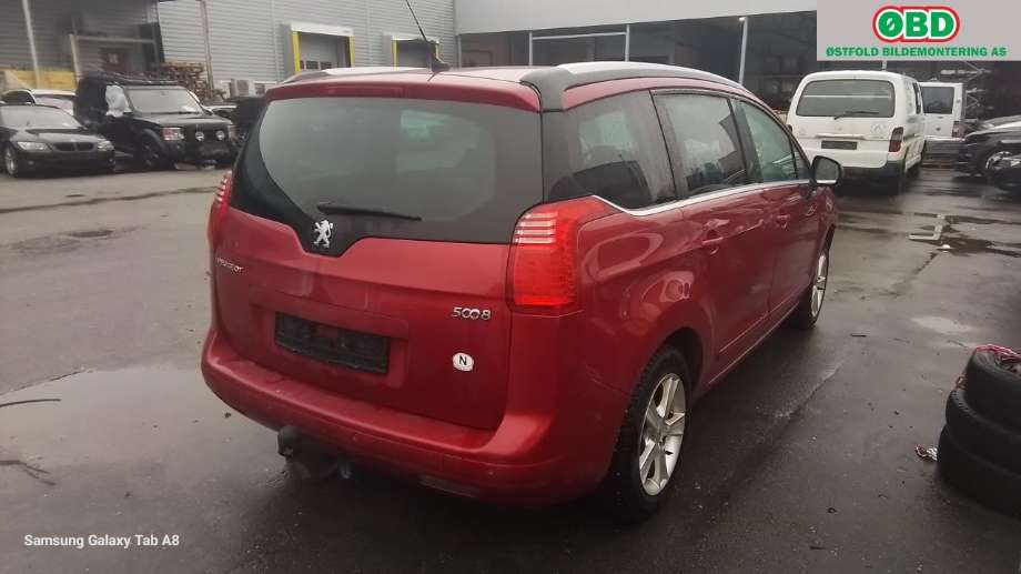 Peugeot 5008 2010-2017 (Type I) , Motorkode: 9HR, Girkassekode: 