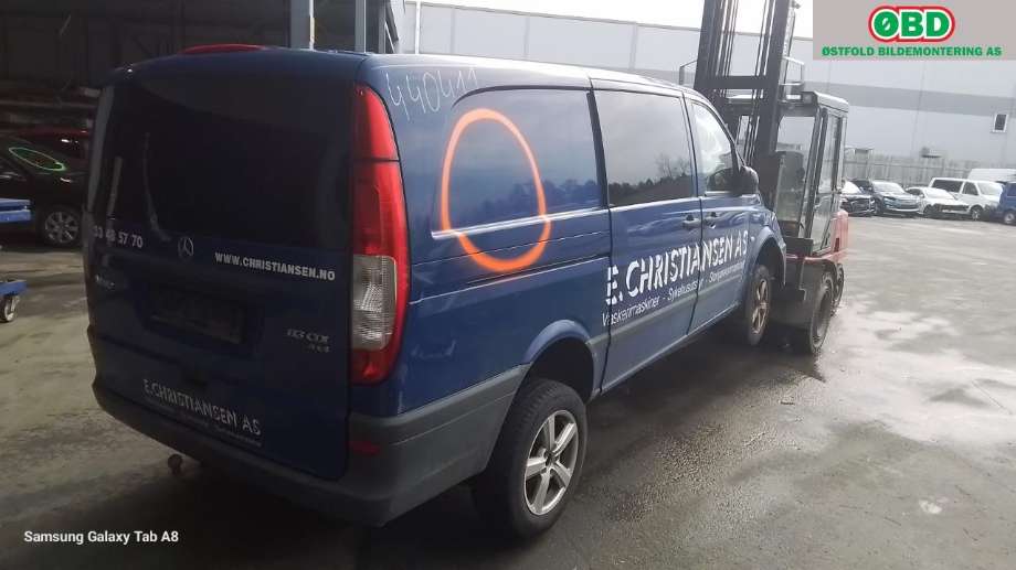Mercedes Vito/Viano 2010-2014 (Fase 2) (W639) (W639), Motorkode: OM651.940, Girkassekode:
