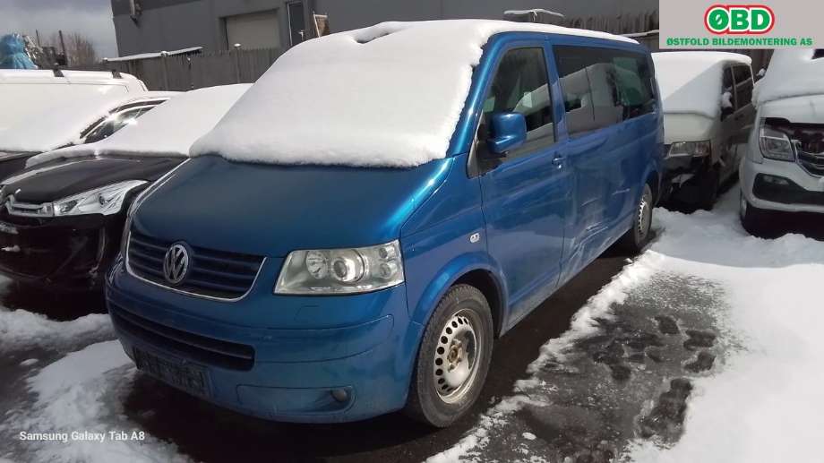 VW Transporter / Caravelle 2003-2009 (Fase 1) (T5) (T5), Motorkode: AXE;BPC, Girkassekode: 