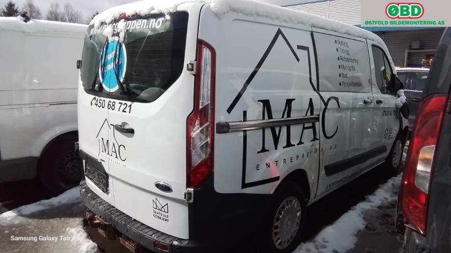 Ford Transit Custom 2013-2023 (Type I) , Motorkode: CYFF, Girkassekode: 