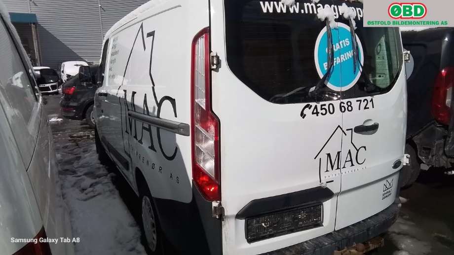 Ford Transit Custom 2013-2023 (Type I) , Motorkode: CYFF, Girkassekode: 