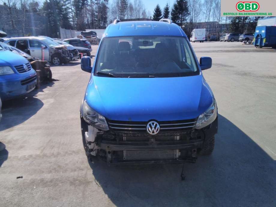 VW Caddy 2010-2015 (Type III, Fase 2) , Motorkode: CFHF, Girkassekode: 