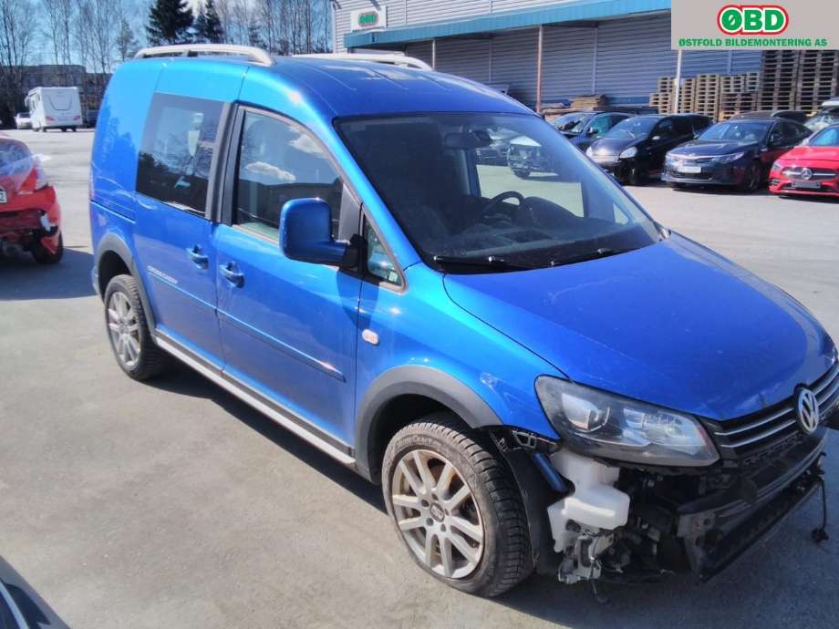 VW Caddy 2010-2015 (Type III, Fase 2) , Motorkode: CFHF, Girkassekode: