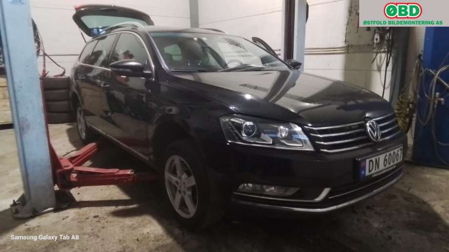 VW Passat 2011-2015 (B7) (B7), Motorkode: CFFB, Girkassekode: 