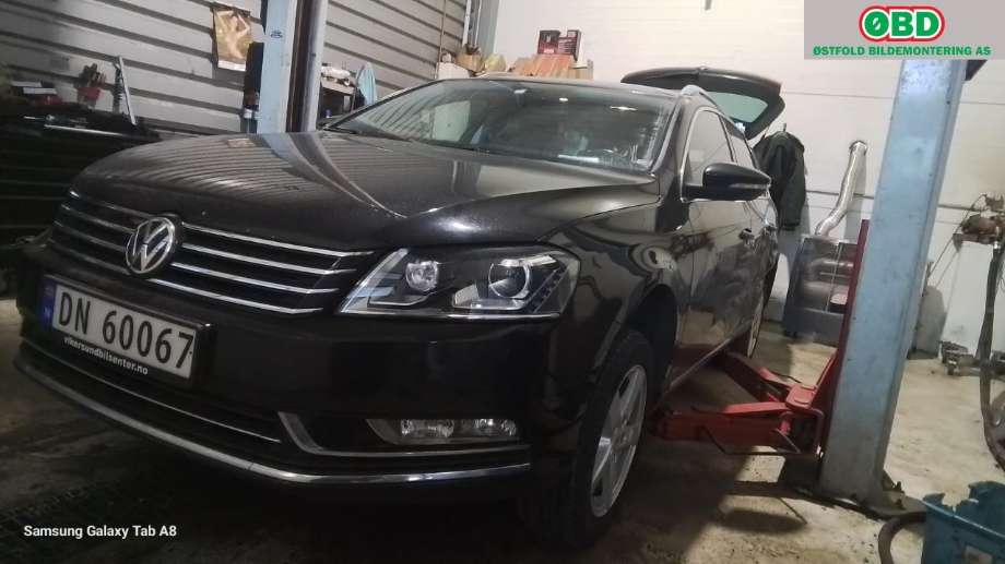 VW Passat 2011-2015 (B7) (B7), Motorkode: CFFB, Girkassekode: 