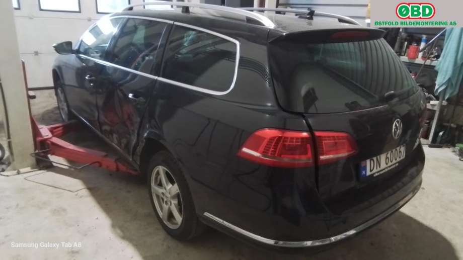 VW Passat 2011-2015 (B7) (B7), Motorkode: CFFB, Girkassekode: 