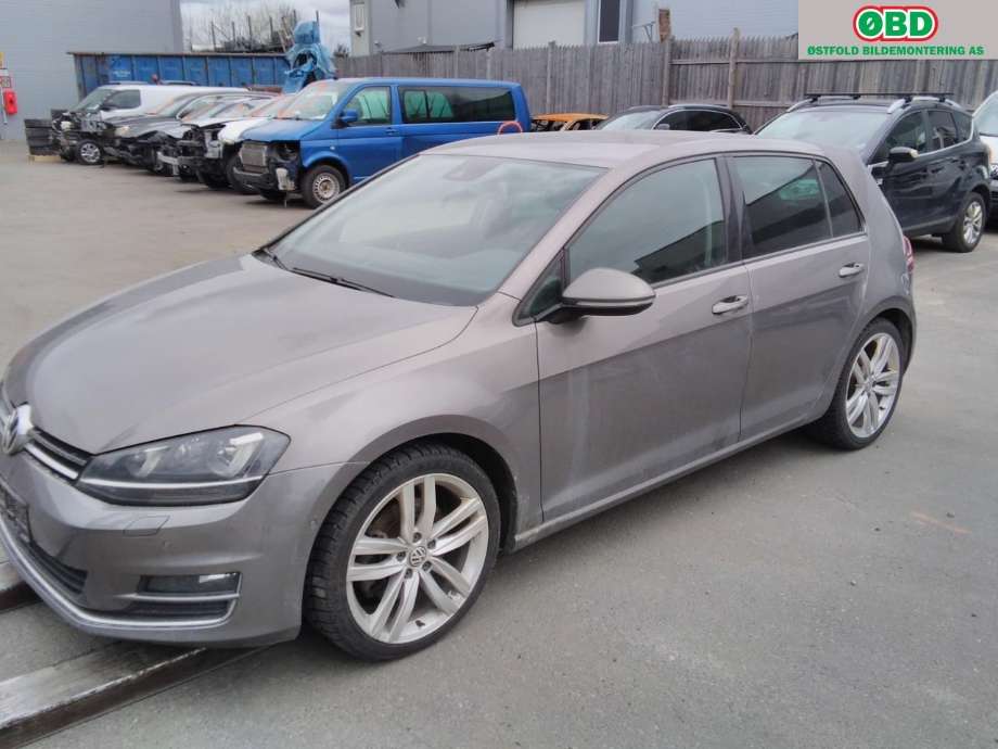 VW Golf VII 2012-2017 (Fase 1) , Motorkode: CRBC, Girkassekode: 