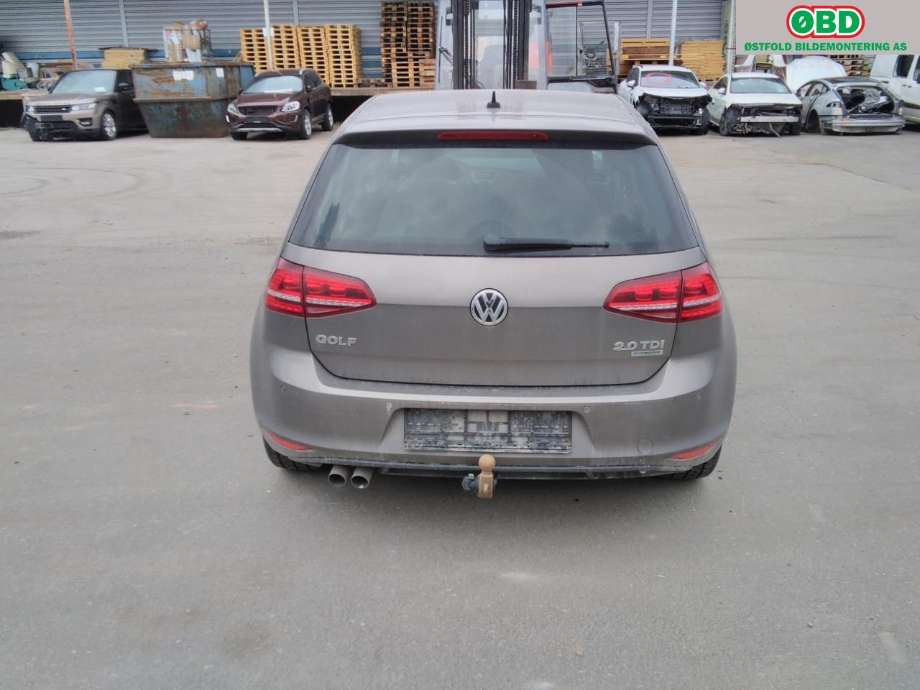 VW Golf VII 2012-2017 (Fase 1) , Motorkode: CRBC, Girkassekode: 