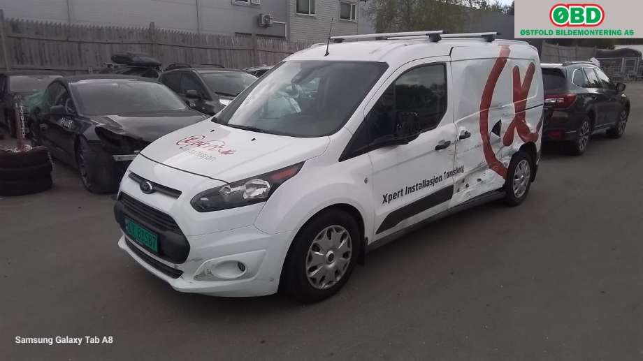 Ford Transit Connect 2018-->> Type II, Fase 2 , Motorkode: XXGA, Girkassekode: 