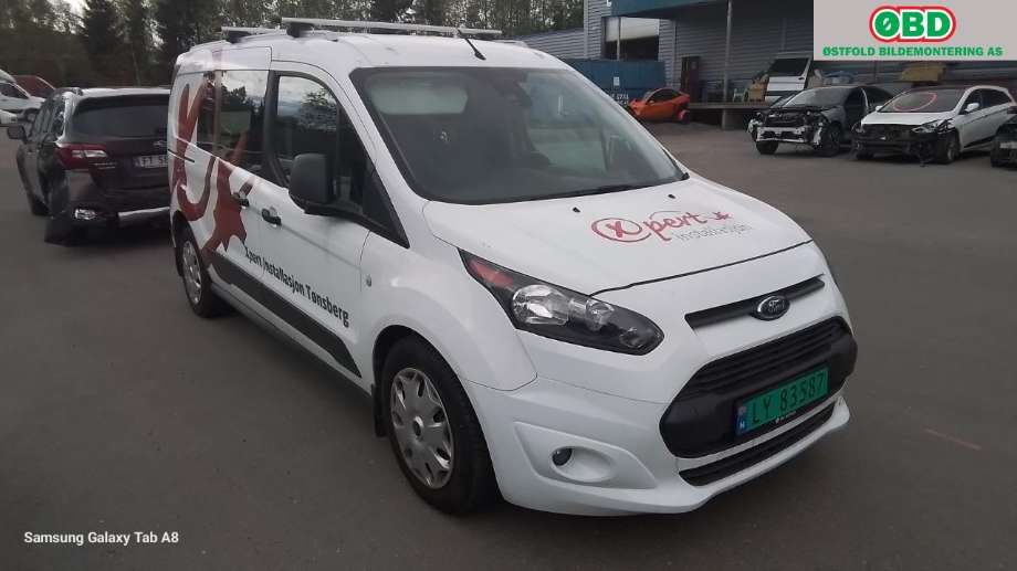 Ford Transit Connect 2018-->> Type II, Fase 2 , Motorkode: XXGA, Girkassekode: