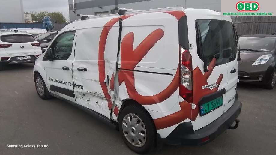 Ford Transit Connect 2018-->> Type II, Fase 2 , Motorkode: XXGA, Girkassekode: