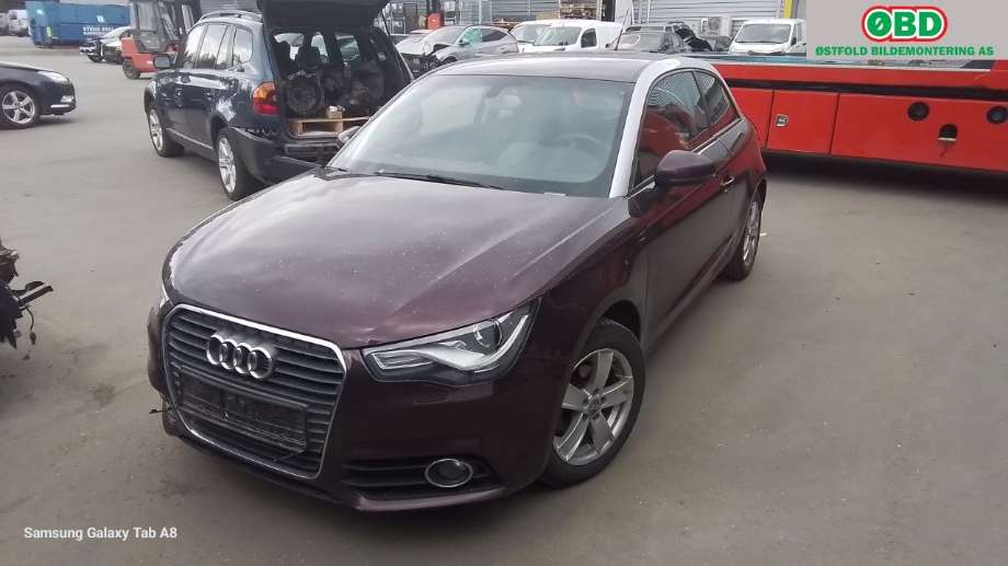 Audi A1 2010-2014 (Type I, Fase 1) , Motorkode: CBZA, Girkassekode: 