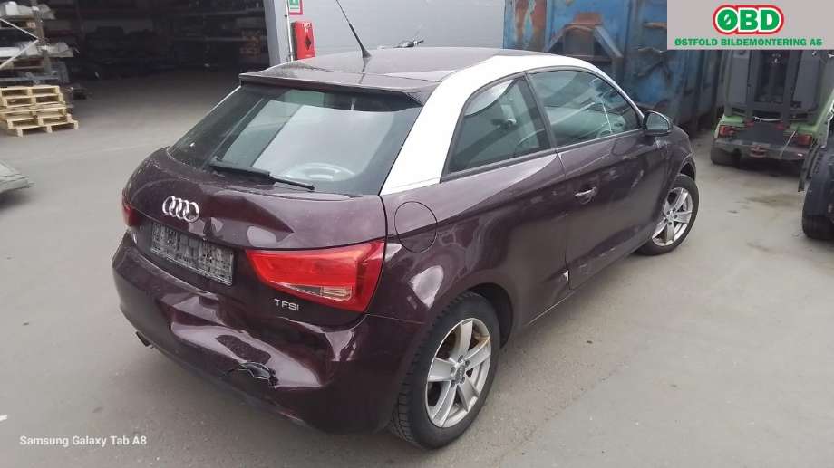 Audi A1 2010-2014 (Type I, Fase 1) , Motorkode: CBZA, Girkassekode: 