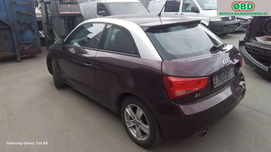 Audi A1 2010-2014 (Type I, Fase 1) , Motorkode: CBZA, Girkassekode: 