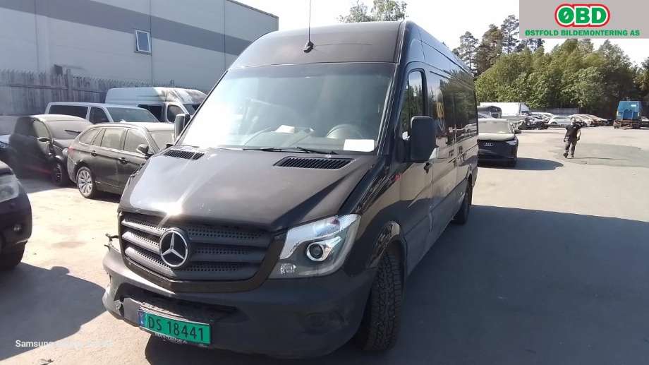Mercedes Sprinter 2013-2018 (Fase 2) (906) (906), Motorkode: OM651.955, Girkassekode: 