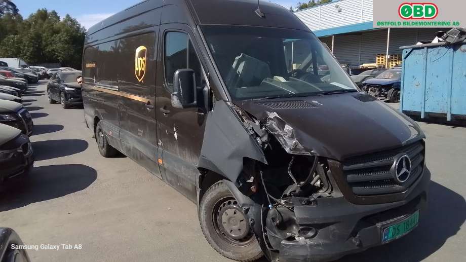 Mercedes Sprinter 2013-2018 (Fase 2) (906) (906), Motorkode: OM651.955, Girkassekode: 