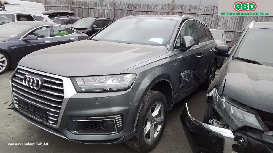 Audi Q7 2015-->> (Type II) , Motorkode: CVZA, Girkassekode: 