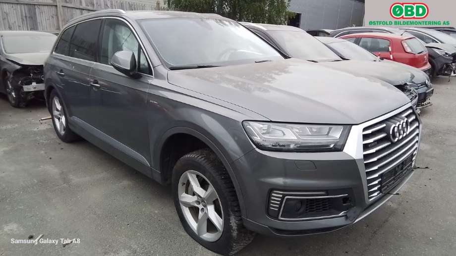 Audi Q7 2015-->> (Type II) , Motorkode: CVZA, Girkassekode: 