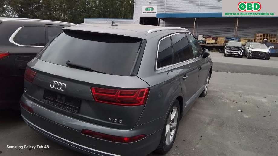 Audi Q7 2015-->> (Type II) , Motorkode: CVZA, Girkassekode: 
