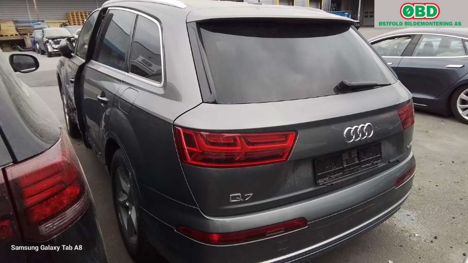 Audi Q7 2015-->> (Type II) , Motorkode: CVZA, Girkassekode: 