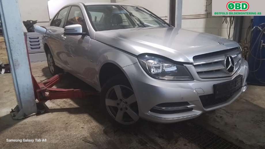 Mercedes C-Klasse 2011-2014 (Fase 2) (W204) (W204), Motorkode: OM651.913, Girkassekode: 