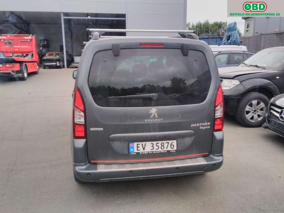 Peugeot Partner 2015-2019 (Type II, Fase 2) , Motorkode: ZKY, Girkassekode: 