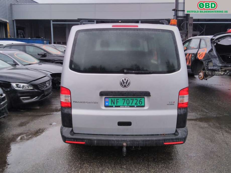 VW Transporter / Caravelle 2009-2015 (Fase 2) (T5) delebil , Motorkode: CAAC, Girkassekode: 