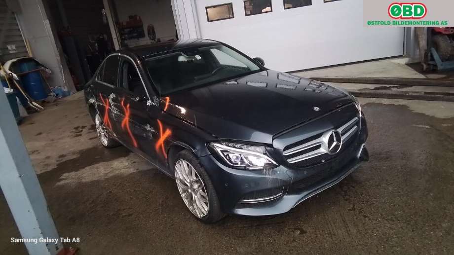 Mercedes C-Klasse 2014-2018 (Fase 1) (W205) (W205), Motorkode: OM651.921, Girkassekode: 