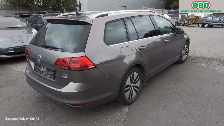 VW Golf VII 2012-2017 (Fase 1) , Motorkode: CYVB, Girkassekode: