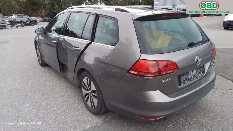 VW Golf VII 2012-2017 (Fase 1) , Motorkode: CYVB, Girkassekode: