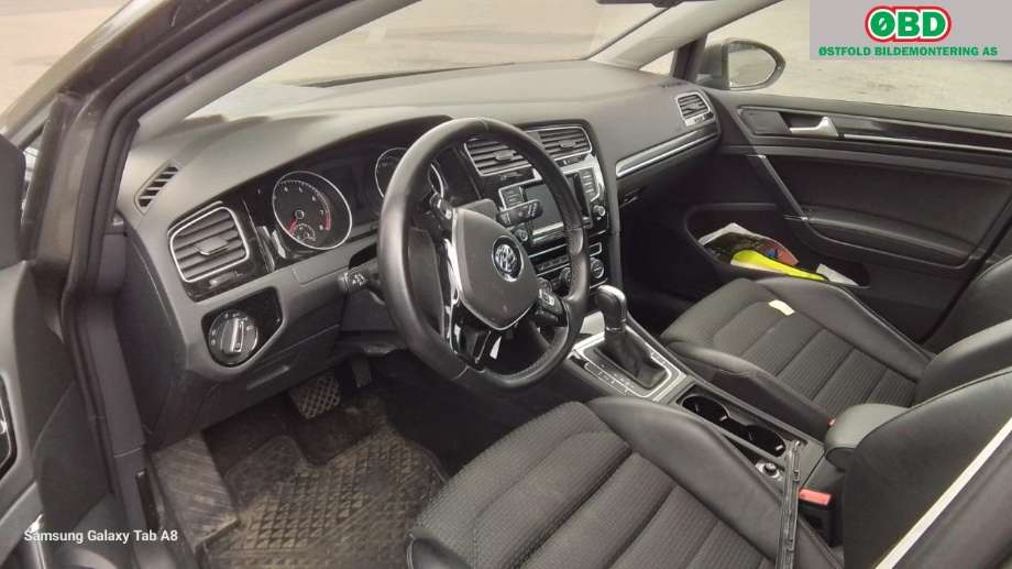 VW Golf VII 2012-2017 (Fase 1) , Motorkode: CYVB, Girkassekode: