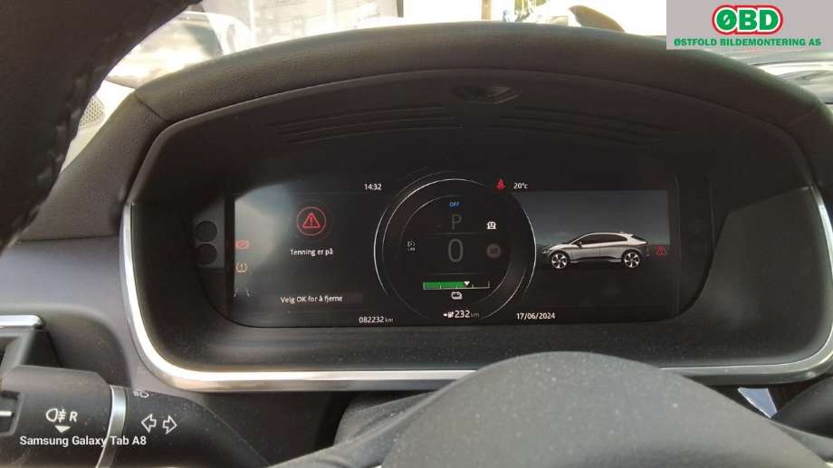 Jaguar I-PACE 2018-->> , Motorkode: TZ204-XSA, Girkassekode: 