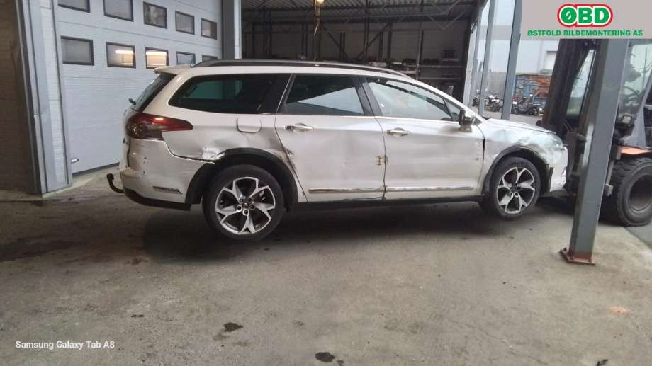 Citroën C5 2008-2017 (Type II) , Motorkode: RHH, Girkassekode: 