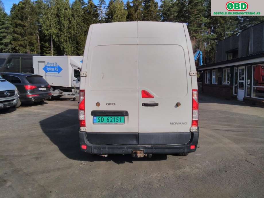 Opel Movano 2010-->> , Motorkode: M9T-670, Girkassekode: 
