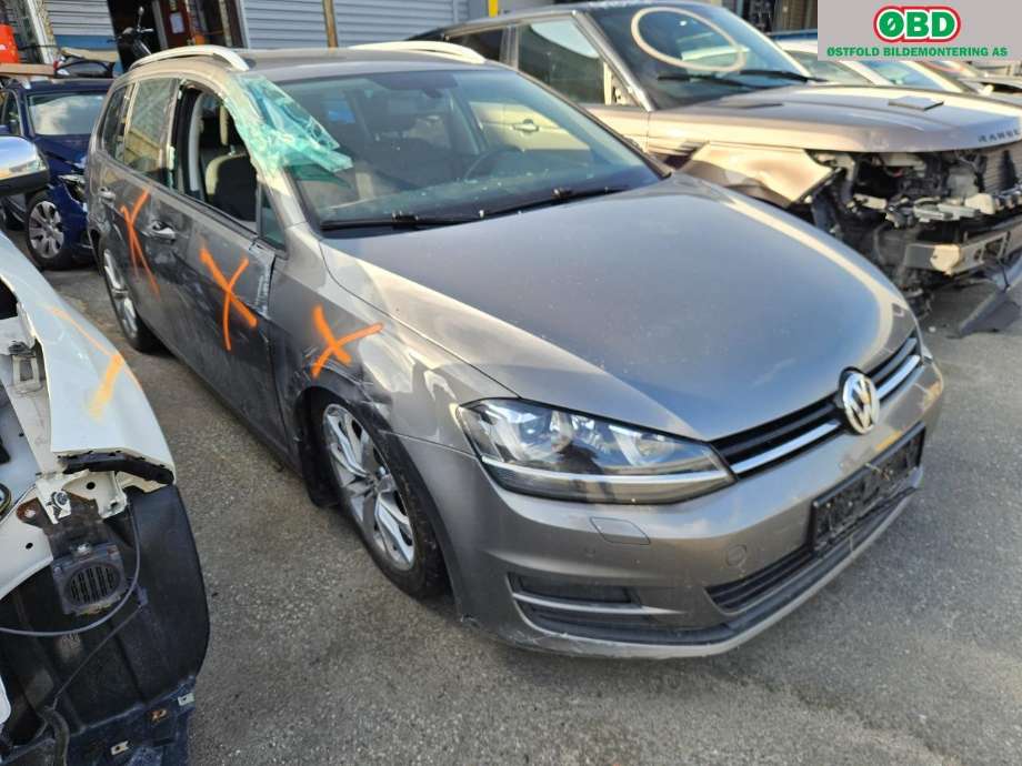 VW Golf VII 2012-2017 (Fase 1) , Motorkode: CLHA, Girkassekode: 