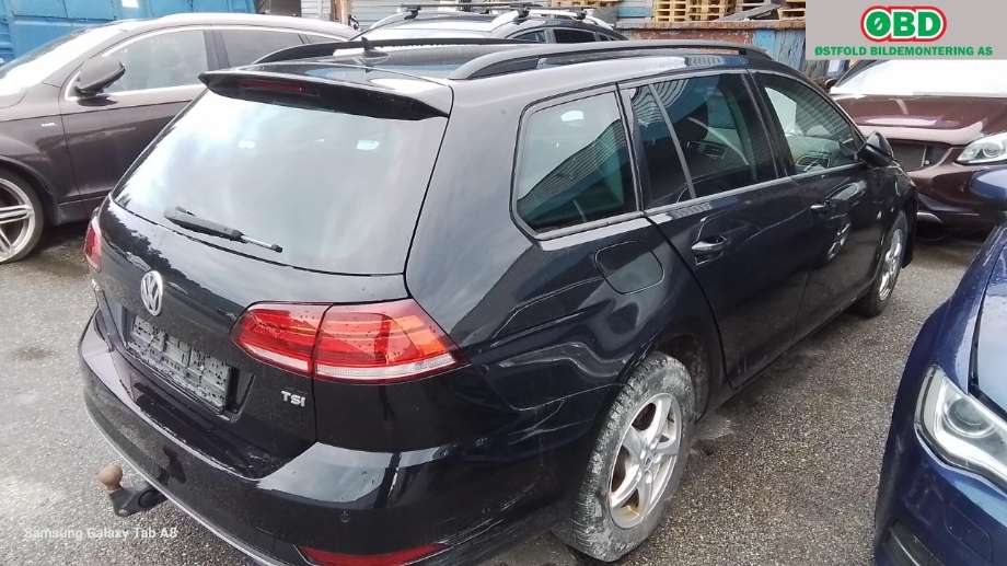 VW Golf VII 2017-2020 (Fase 2) , Motorkode: CHZC, Girkassekode: 