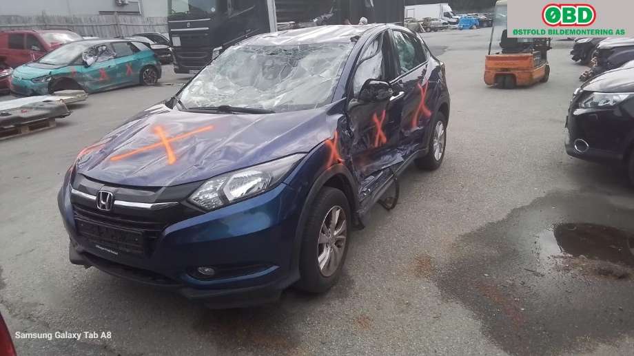Honda HR-V 2015-2021 (Type II) , Motorkode: L15B4, Girkassekode: 